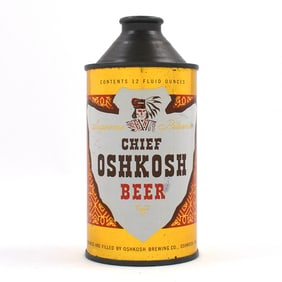 Chief Oshkosh Beer Cone Top 157-19