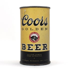 Coors Golden Beer Flat Top WATERFALL 51-17