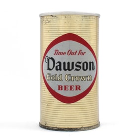 Dawson Gold Crown Beer Zip Top 58-20
