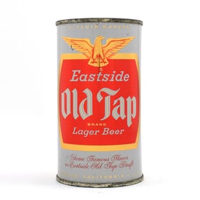 Eastside Old Tap Lager Beer Flat Top 58-17 EXCELLENT