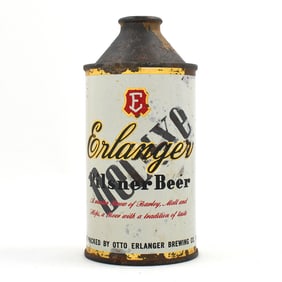 Erlanger Deluxe Pilsner Beer Cone Top 161-10