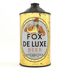 Fox De Luxe Beer Quart Cone Top MARION 209-15