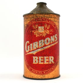 Gibbons Beer Quart Cone Top IRTP 210-4