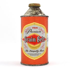Grain Belt Premium Beer Cone Top STRONG 167-16