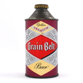 Grain Belt Premium Golden Beer Cone Top 167-22