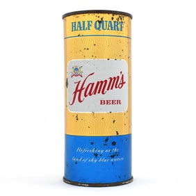 Hamms Beer 16 Ounce Flat Top SAN FRANCISCO 230-15