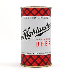 Highlander Premium Beer Flat Top 82-12 SHARP
