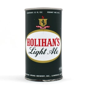 Holihans Light Ale Zip Top 76-38 EXCELLENT