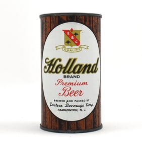 Holland Brand Premium Beer Flat Top BEVERAGE CORP 83-8 EXCELLENT