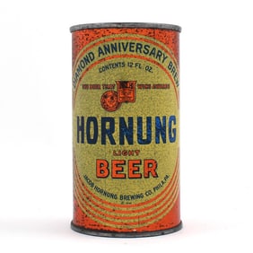 Hornung Diamond Anniv Beer Instructional Flat Top NON-IRTP PA TAX LID 83-39 OI 424