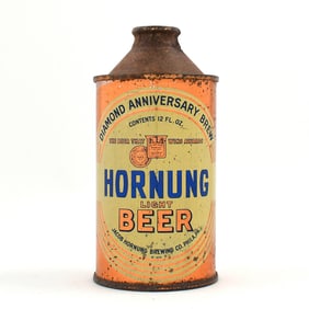 Hornung Light Beer Cone Top 169-9