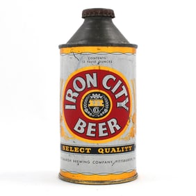 Iron City Beer Cone Top 170-1