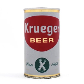 Krueger Beer ZIP Top 86-29 BOTTOM OPENED MINTY