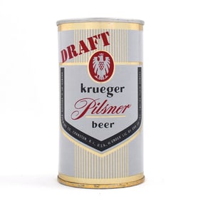 Krueger Pilsner Draft Beer Pull Tab  87-1 OUTSTANDING