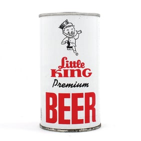 Little King Premium Beer Flat Top TOUGH CLEAN 92-2