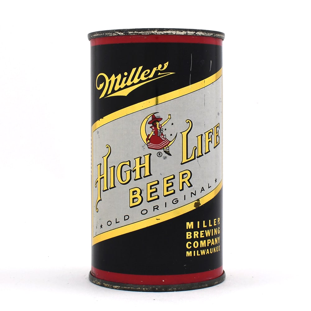 Miller High Life Beer Flat Top LIGHT BOTTLE 99-35 (1 of 6)