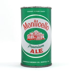 Monticello Premium Ale INSERT JUICE TAB 95-4