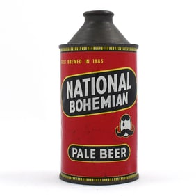 National Bohemian Pale Beer Cone Top 175-8
