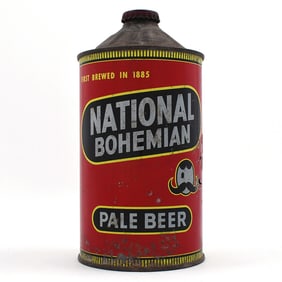 National Bohemian Pale Beer Quart Cone Top IRTP 215-4
