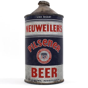 Neuweilers Pilsener Beer Quart Cone Top IRTP 215-12