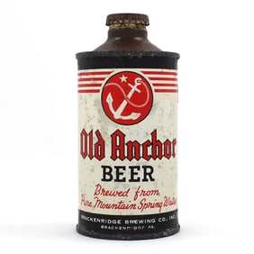 Old Anchor Beer Cone Top 175-24 RARE