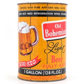 Old Bohemian Light Beer Gallon 246-2