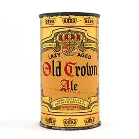 Old Crown Lazy Aged Ale Instructional Flat Top NON-IRTP 104-39 OI 588