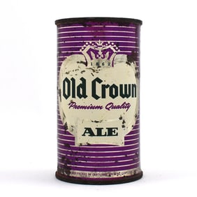 Old Crown Premium Quality Ale Set Flat Top PURPLE 105-13