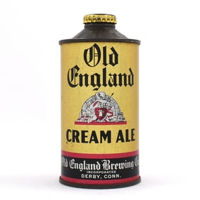 Old England Cream Ale Cone Top 176-7 CLEAN