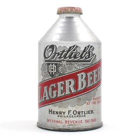 Ortliebs Lager Beer Crowntainer 198-8