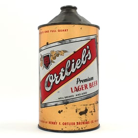 Ortliebs PREMIUM Lager Beer Quart Cone Top 216-15