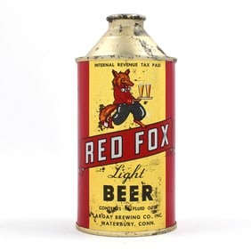 Red Fox Light Beer Cone Top 180-30