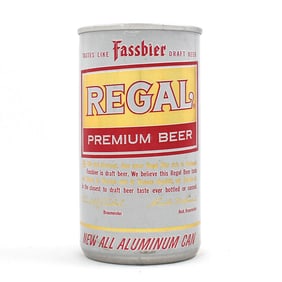 Regal Premium Beer Aluminum Fan Tab 113-21 VANITY LID