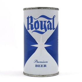 Royal Premium Beer Flat Top ENAMEL 125-23 EXCELLENT