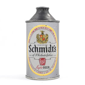 Schmidts Light Beer Cone Top 185-4