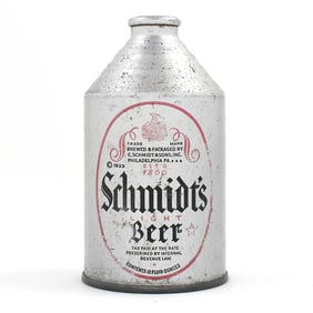 Schmidts Light Beer Crowntainer 198-32