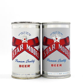 Star Model Beer Flat Tops Lot of 2