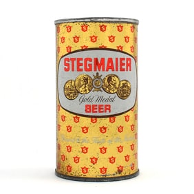 Stegmaier Gold Medal Beer Flat Top BLACK TRIM METALLIC 136-5
