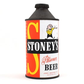 Stoneys Pilsener Beer Cone Top 186-10