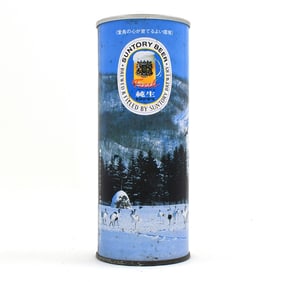 Suntory Beer 16 Ounce Japanese Bird Set Pull Tab CRANES