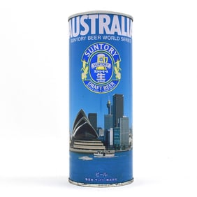 Suntory Malts Beer 24 Ounce Japanese World Series Set Pull Tab AUSTRALIA