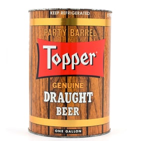 Topper Genuine Draught Beer Gallon 246-11