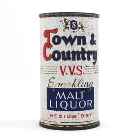 Town and Country VVS Medium Sparkling Malt Liquor Flat Top 139-17