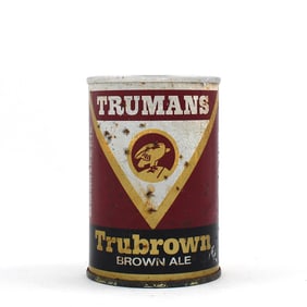 Trumans Trubrown Brown Ale 10 Ounce English Pull Top TOUGH
