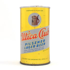 Utica Club Pilsener Lager Beer Fan Tab 132-22