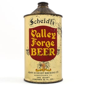 Valley Forge Beer Quart Cone Top 220-11