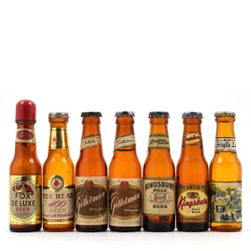 1950s Mini Bottle Assortment Lot of 7