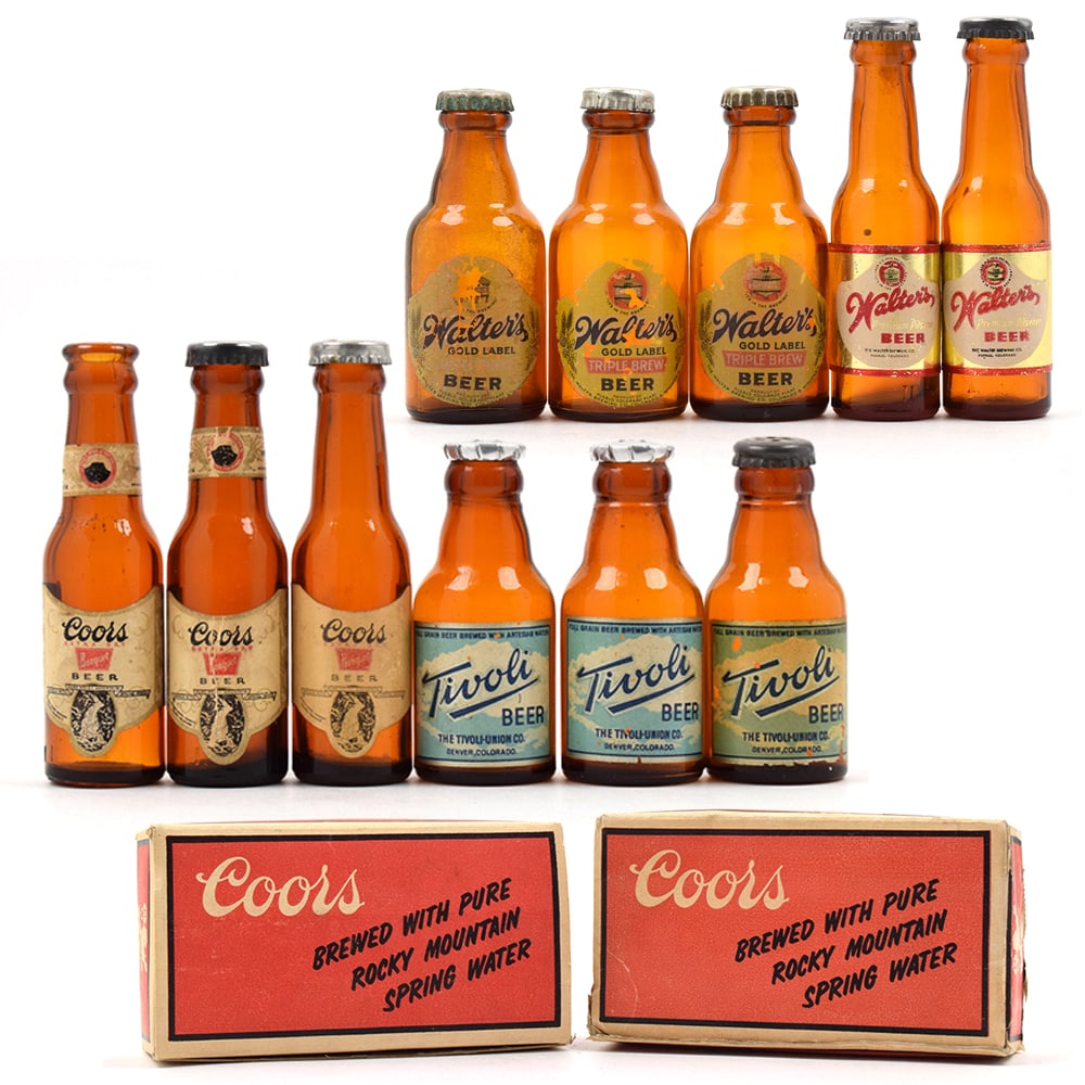 Colorado 1940s-60s Mini Bottles Lot of 11-Plus (1 of 20)