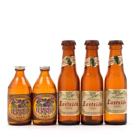 Eastside Beer 1940s-50s Mini Bottles Lot of 5 LOS ANGELES PABST