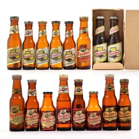 Falstaff 1930s-50s Mini Bottles and Boxed Set Lot of 15 Items